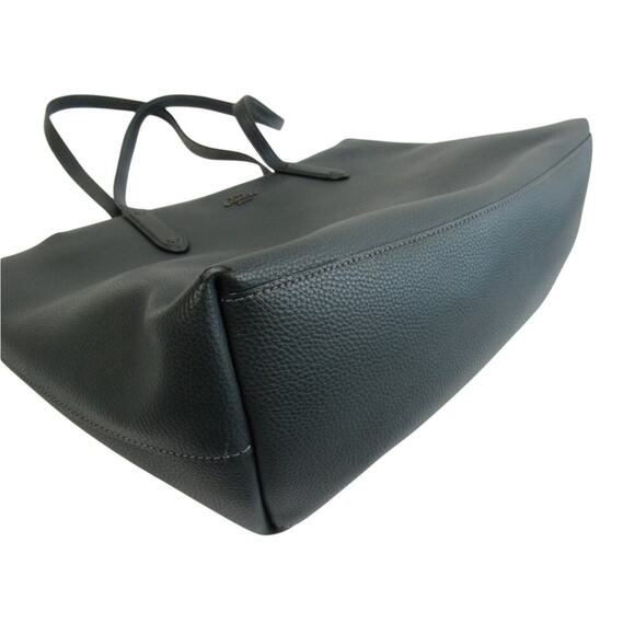 Coach Green Leather Tote Shoulder Shopper Bag - Picture 5 of 8